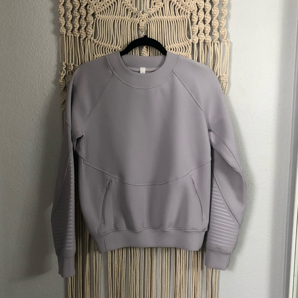 lululemon city swear crew spacer